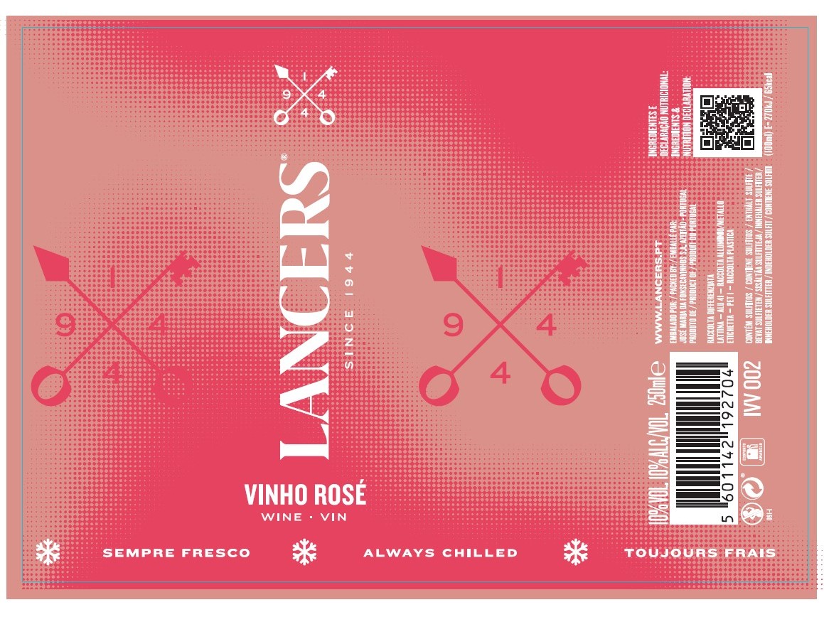 VINHO ROSÉ LANCERS LATA 0.25L
