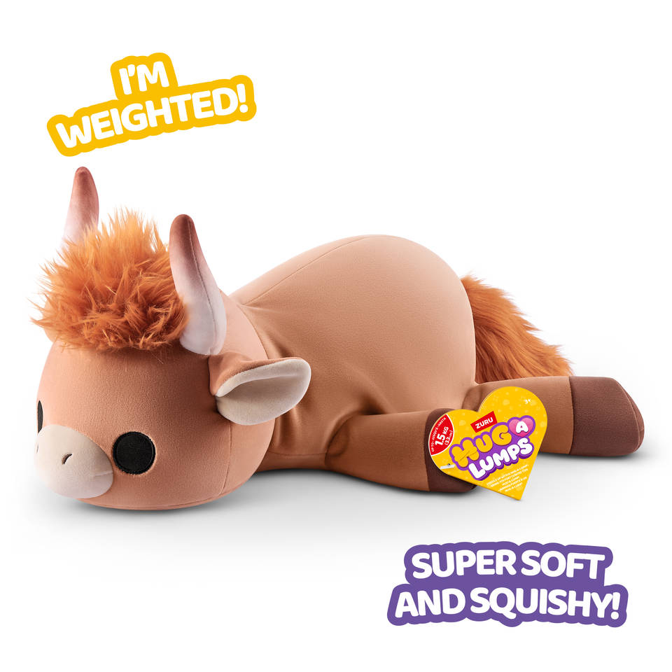 Hug-A-Lumps knuffel koe Holly - 60 cm