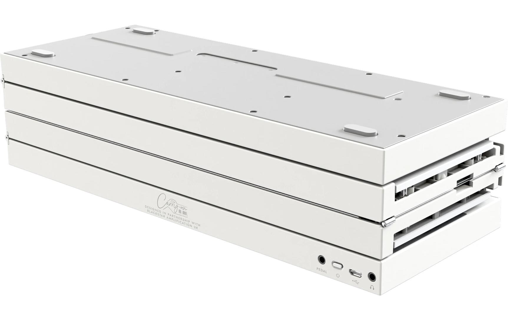 Keyboard Folding Piano 88 Touch Weiss<br>Faltbares Keyboard mit 88 Tasten und Anschlagdynamik