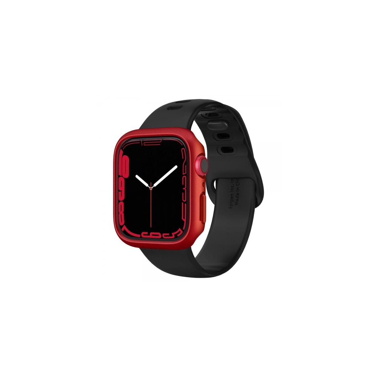 Spigen Apple Watch 45mm Deksel Thin Fit Metallic Red