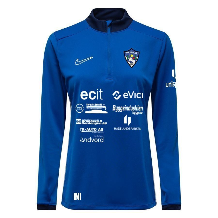Harestua IL Nike Maillot d'Entraînement Academy 25 - Bleu/Bleu Marine/Blanc Femme