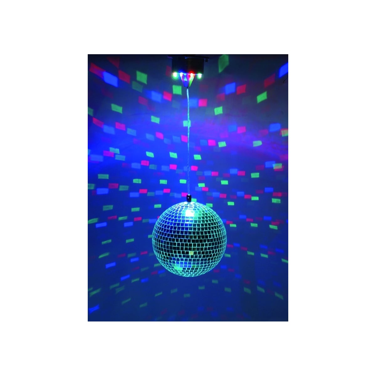 Speilkule 30 cm med LED lys, Batteridrevet