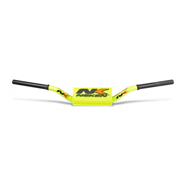 Neken - Guidon K-Bar - diamètre variable design conique Jaune fluo