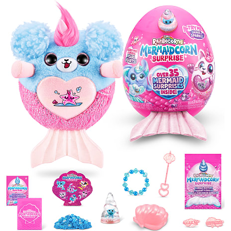 Rainbocorns Mermaidcorn Surprise bamse - assorteret