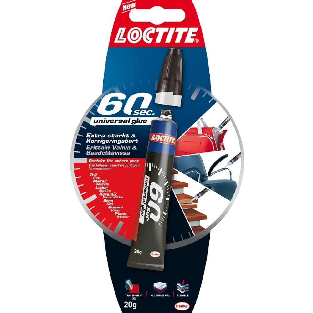 SUPERLIM UNIVERSAL LOCTITE 60 SEC 20G