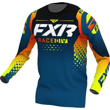 Maillot cross FXR REVO SLATE INFERNO 2022 - Bleu