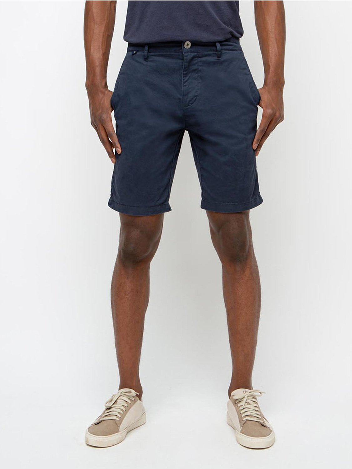 Shorts Homme Esprit Chino Coton Navy