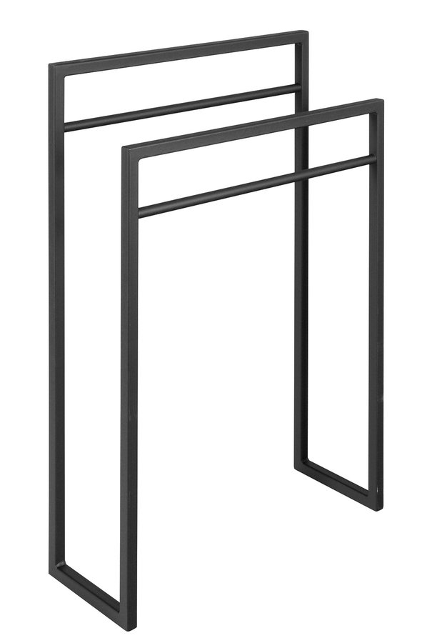 SCHADEMODEL: Sapho Industrial handdoekrek mat zwart 80x55x20cm