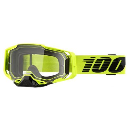 Masque cross 100% ARMEGA NUCLEAR CITRUS - CLEAR 2023 - Jaune