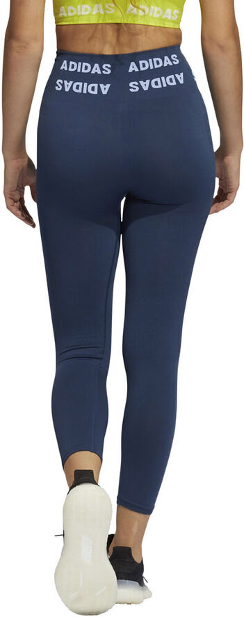 adidas Training Aeroknit 7/8 High-Rise tights Blå