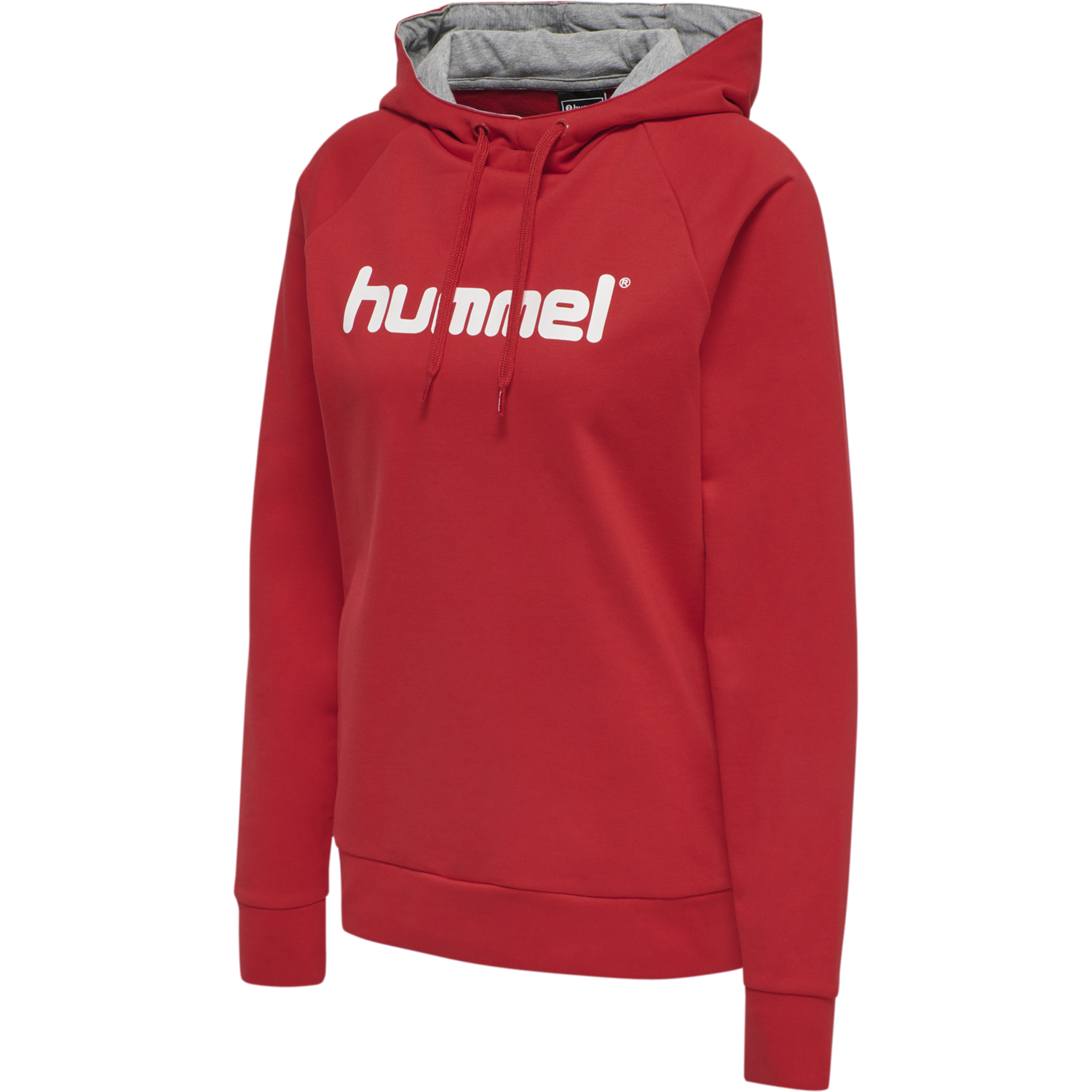HUMMEL GO COTTON LOGO HOODIE WOMAN