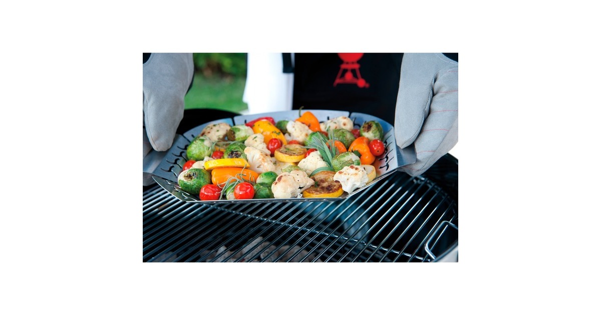 WeberPremium grillkorf groentekorf  (Roestvrij staal)