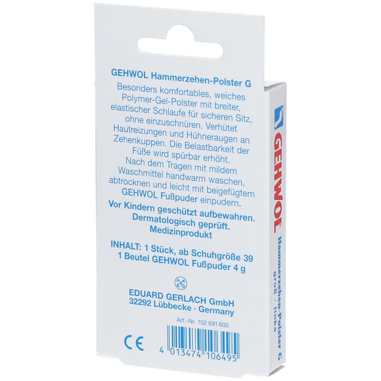 GEHWOL® Hammerzehen-Polster G
