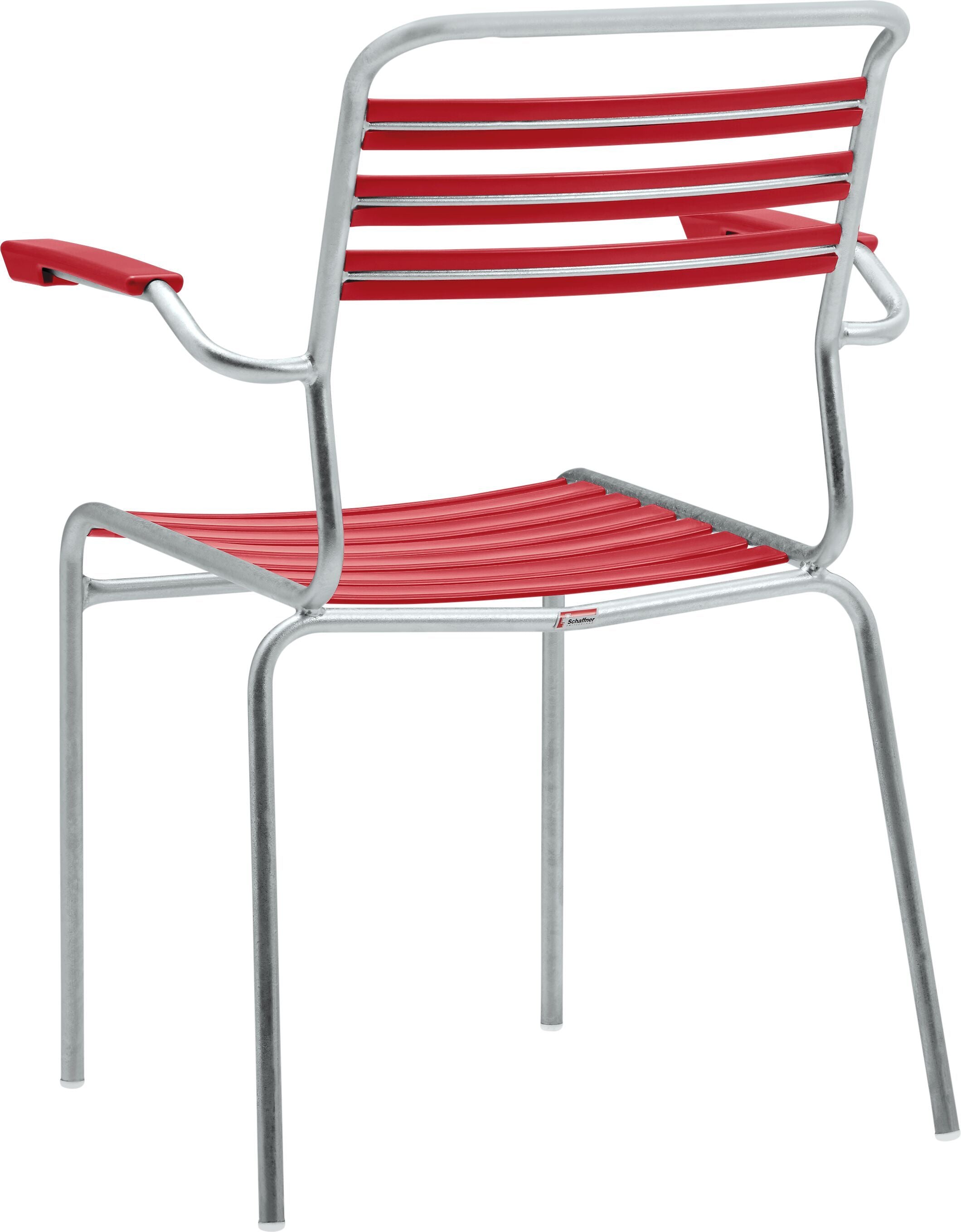 Schaffner SÄNTIS Stuhl - Rot / B: 62.0 cm x T: 60.0 cm x H: 85.0 cm