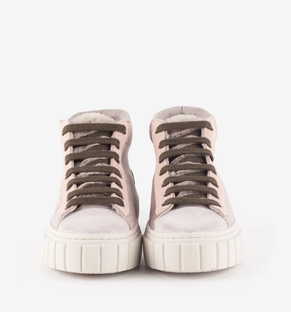 ABRIL BOTTINE VELOURS Bottines femme en velours VISON