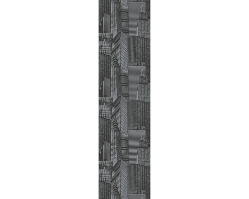 Pop-up paneel zelfklevend 95567-1 3D Skyline zwart