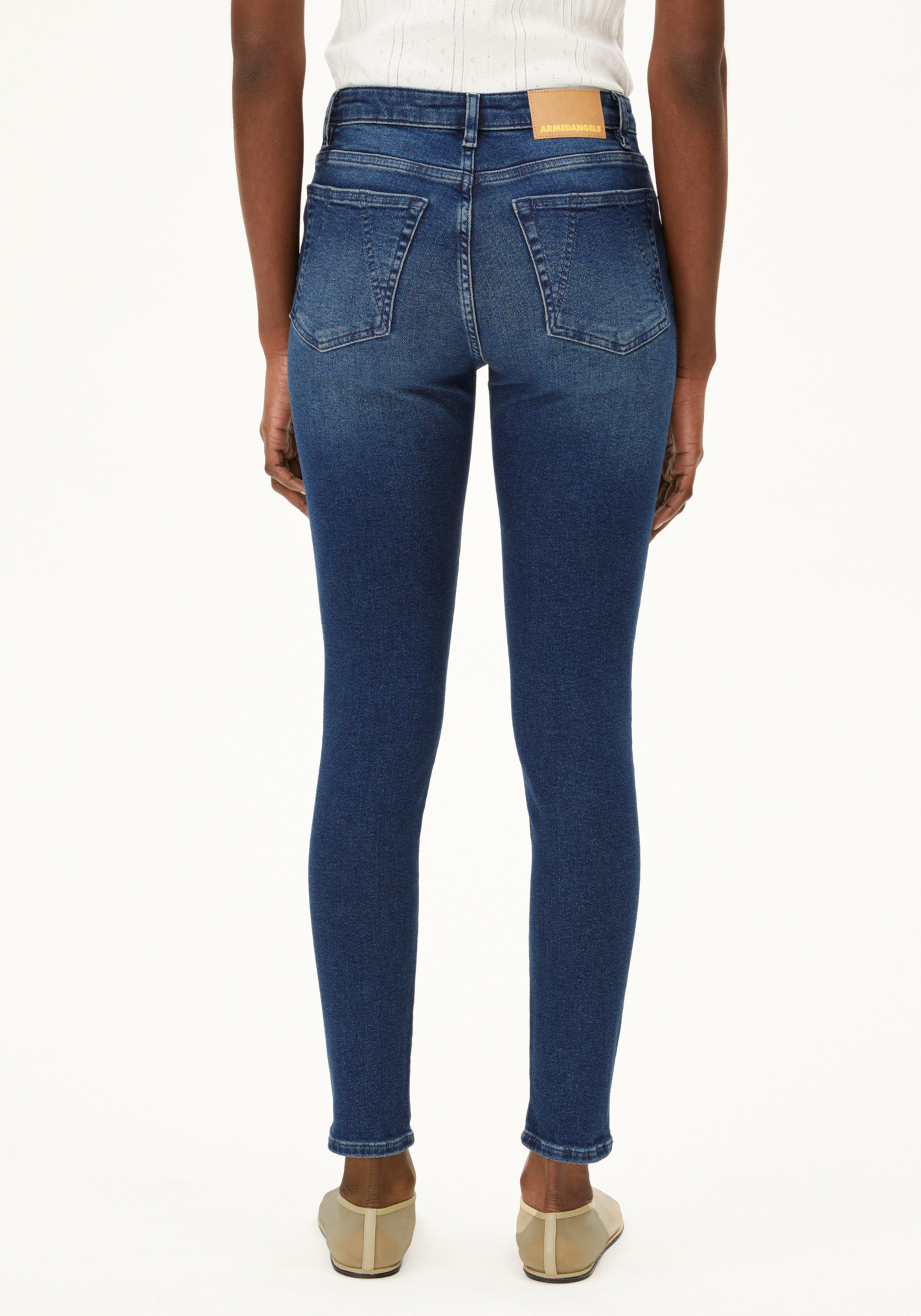 Armedangels Damen-Jeans Tillaa Galaxy Blue