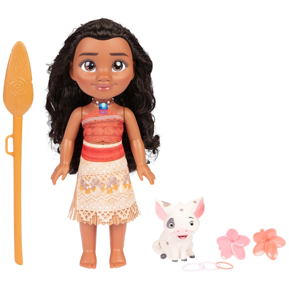 Prinzessin Vaiana singende Kleinkindpuppe, 35,5 cm