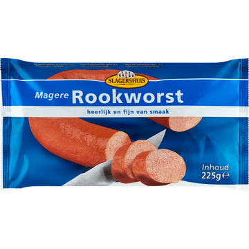 Slagershuis Magere Rookworst 225 g