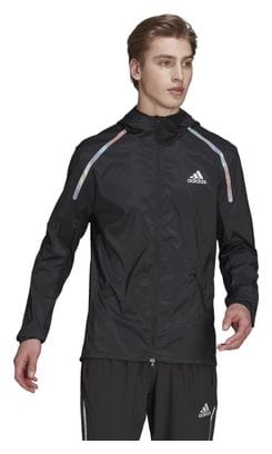 Veste imperméable adidas running Marathon Noir Homme