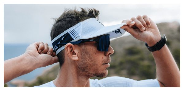 Visière Compressport Ultralight Blanc/Noir