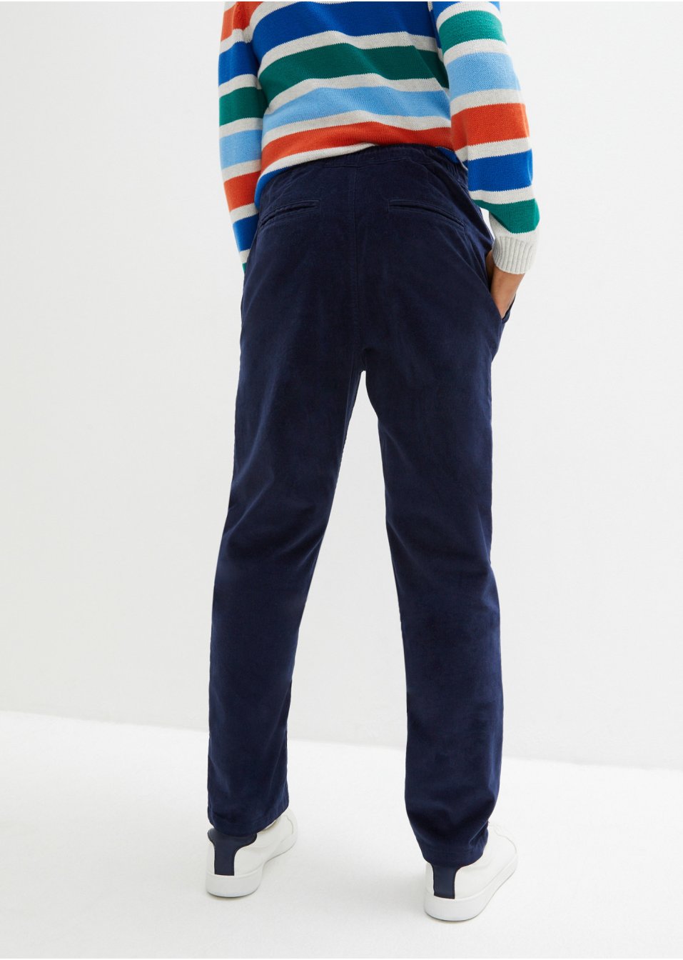 Pantalon velours côtelé garçon, Regular Fit
