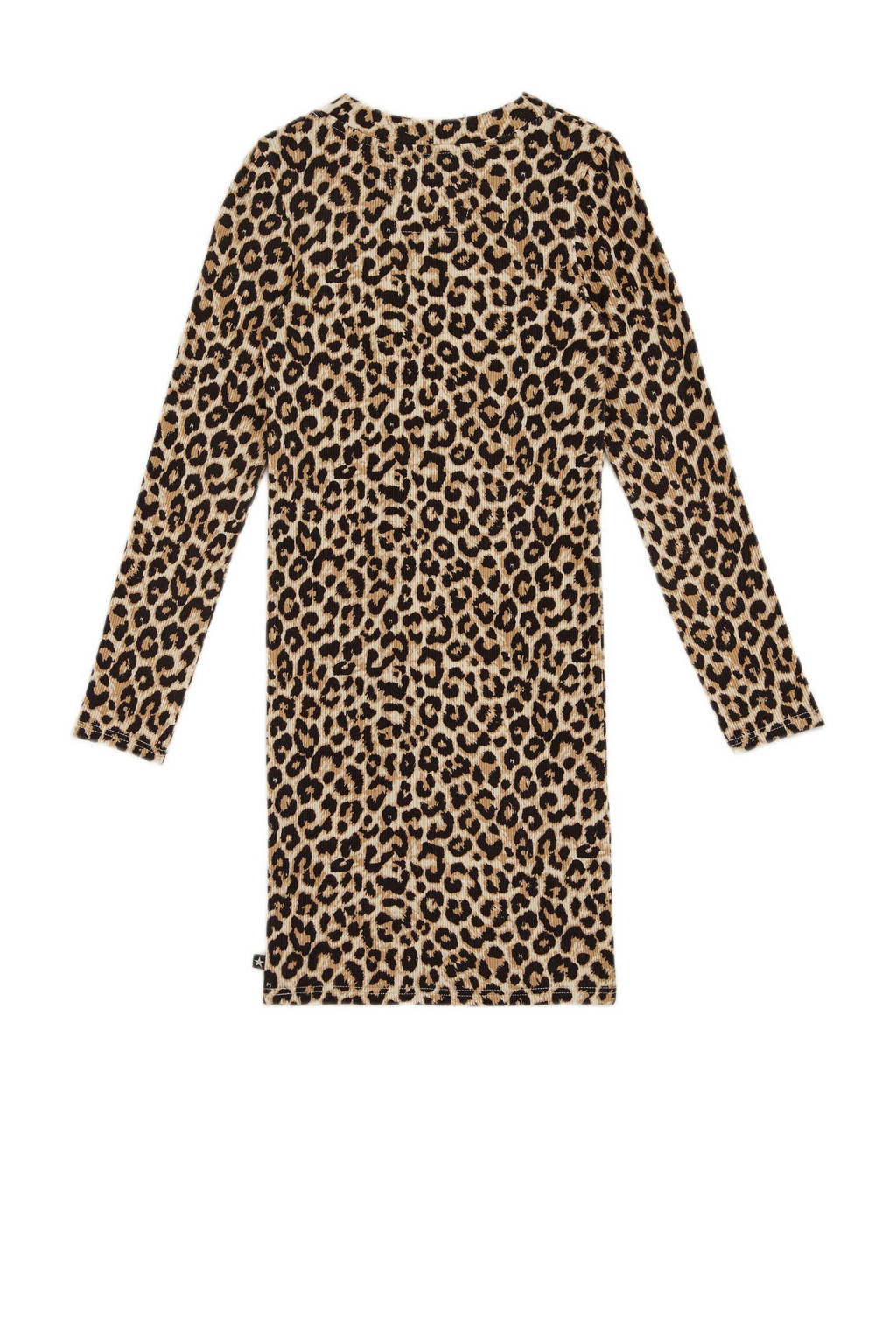 WE Fashion bodycon jurk bruin