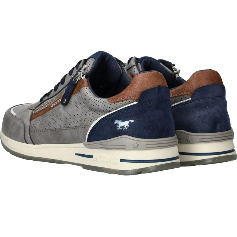 Mustang Sneakers Grijs Heren