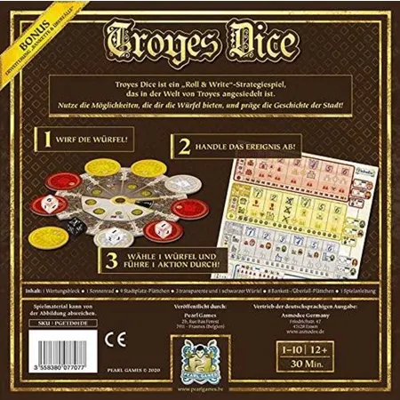 Asmodee Pearl Games - Troyes Dice