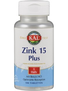 Kal Zink 15 Plus Tabletten 100TB