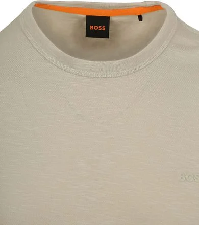 BOSS T-shirt Tegood Greige 50508243-271 kopen