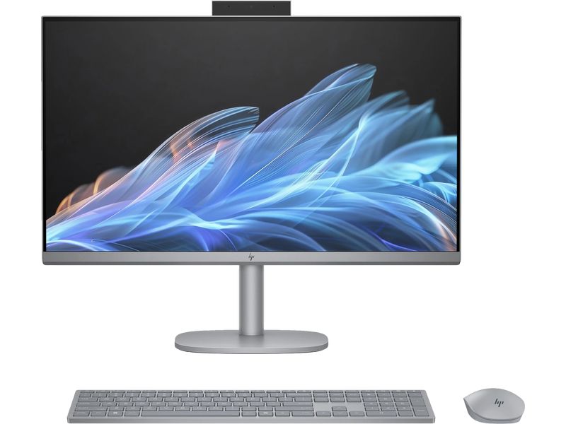HP AIO OmniStudio X 32-c0780nz Minimalistischer 31.5 Zoll All-In-One PC mit IR-Popup Kamera und leistungsstarkem Intel Prozessor