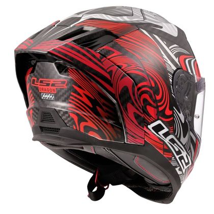 Casque LS2 FF807 DRAGON ENTHUM - Rouge