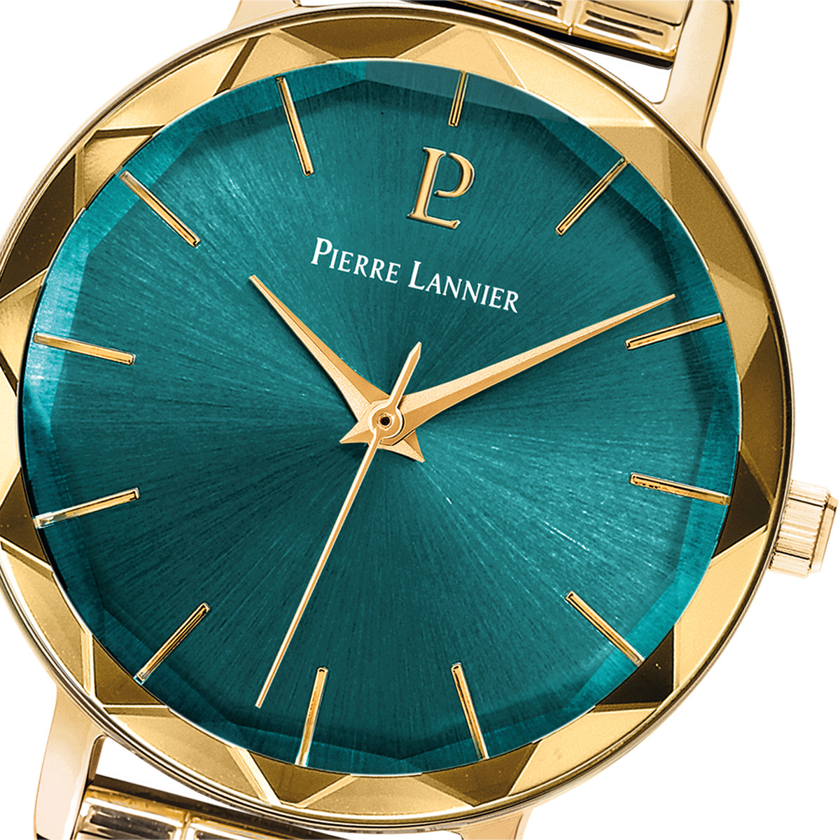 Montre PIERRE LANNIER multiples femme bracelet acier doré