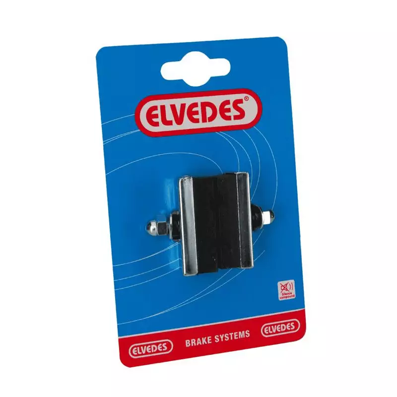 ELVEDES Paire de patins de frein Caliper X-groove Design