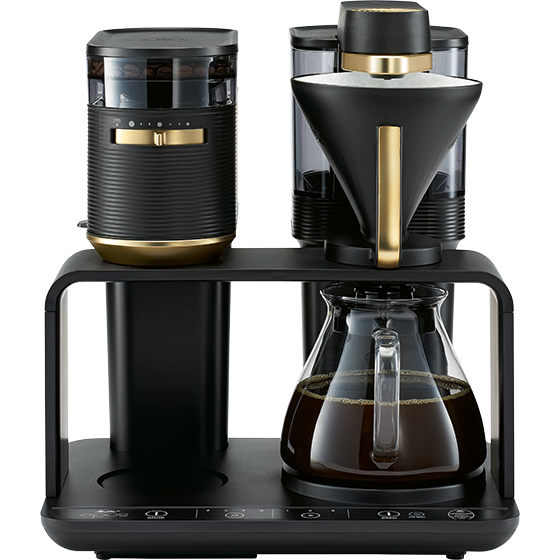 EPOS®|Filterkaffeemaschine Schwarz-Gold