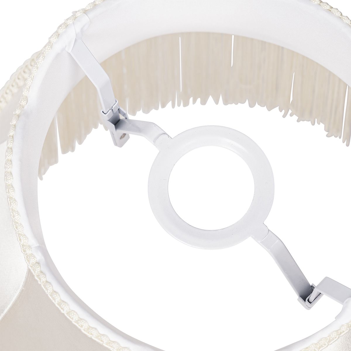 Stoffen lampenkap crème 30 cm - Granny
