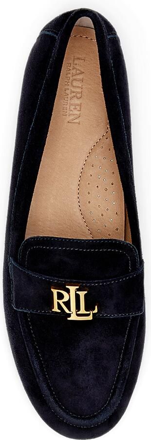 LAUREN RALPH LAUREN Loafers Dames Averi Iii Flats Maat: 40 Materiaal: Suède Kleur: Zwart