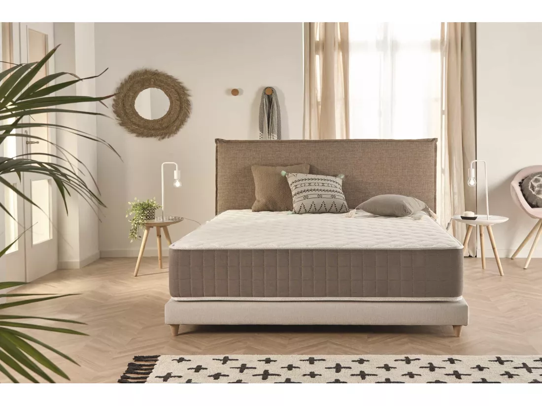 Matelas Mousse Ã  memoire de forme Magnum 30cm,140 x 190 cm -Moonia