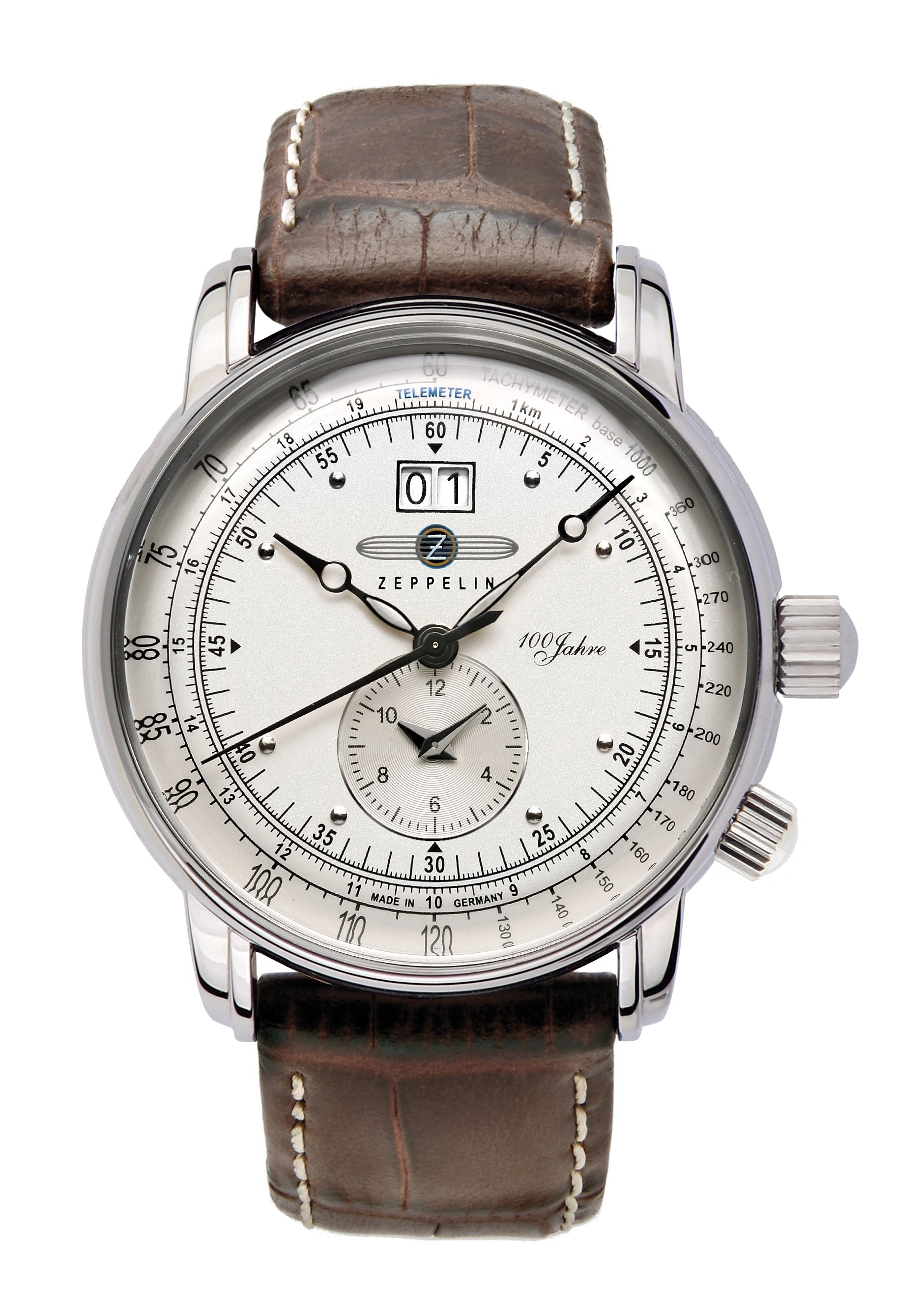 Zeppelin 100 Jahre Herrenuhr 7640-1