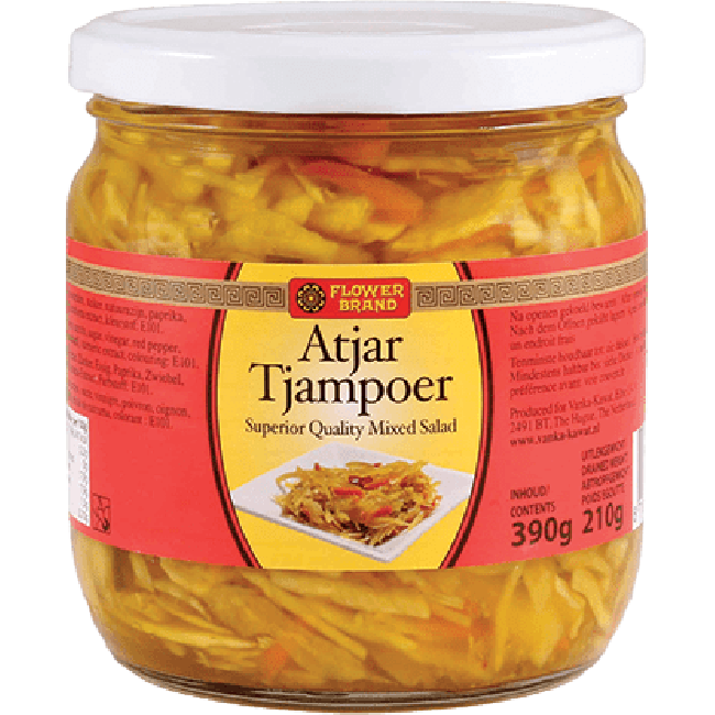 Flower Brand Atjar Tjampoer 390g
