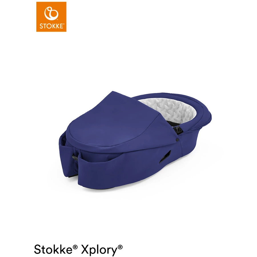STOKKE® Kinderwagen Xplory® X inklusive Tragewanne Royal Blue