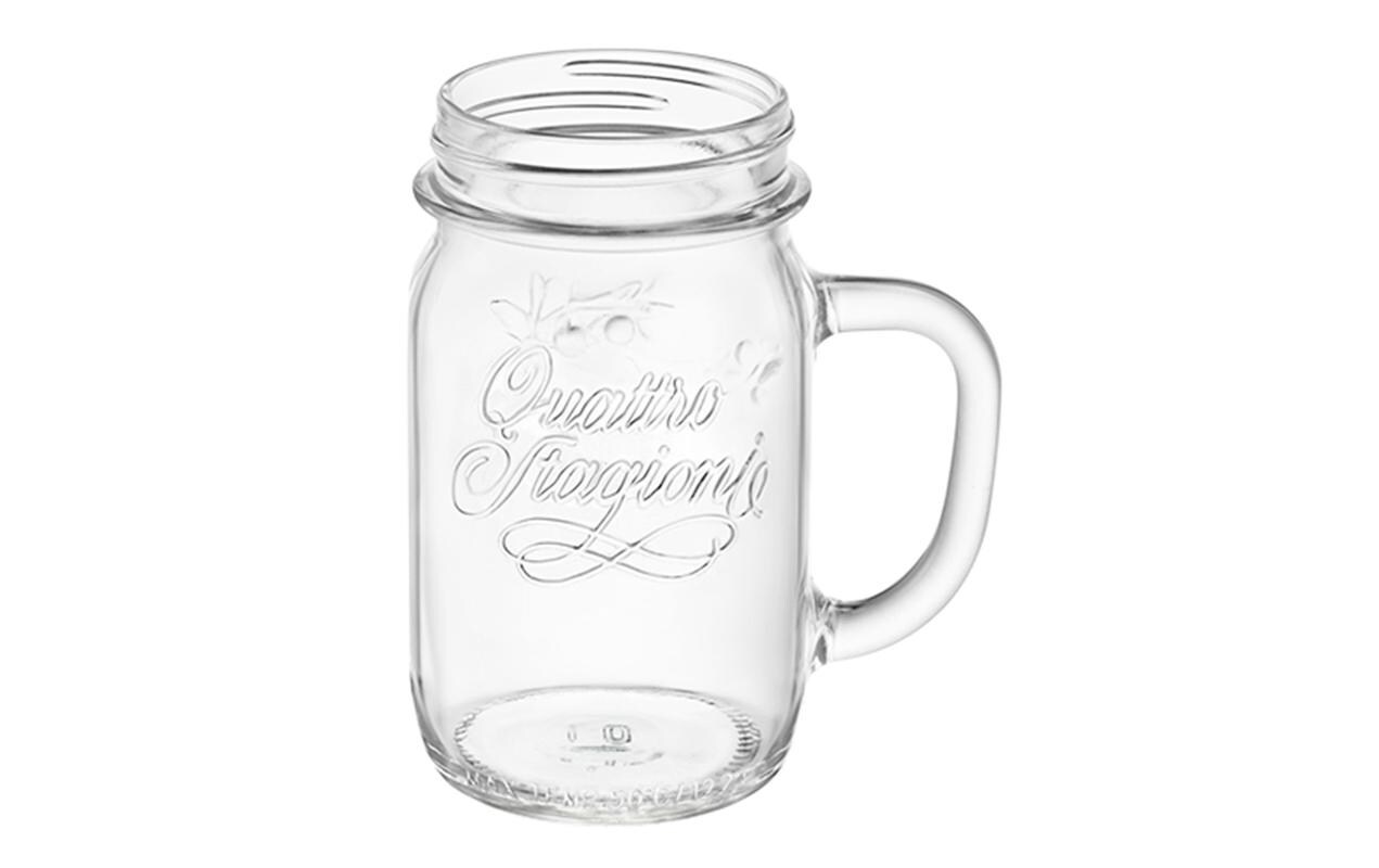 Trinkkrug Drinking Jar Ohne Deckel, 415 ml, 12 StückTrinkkrug ohne Deckel