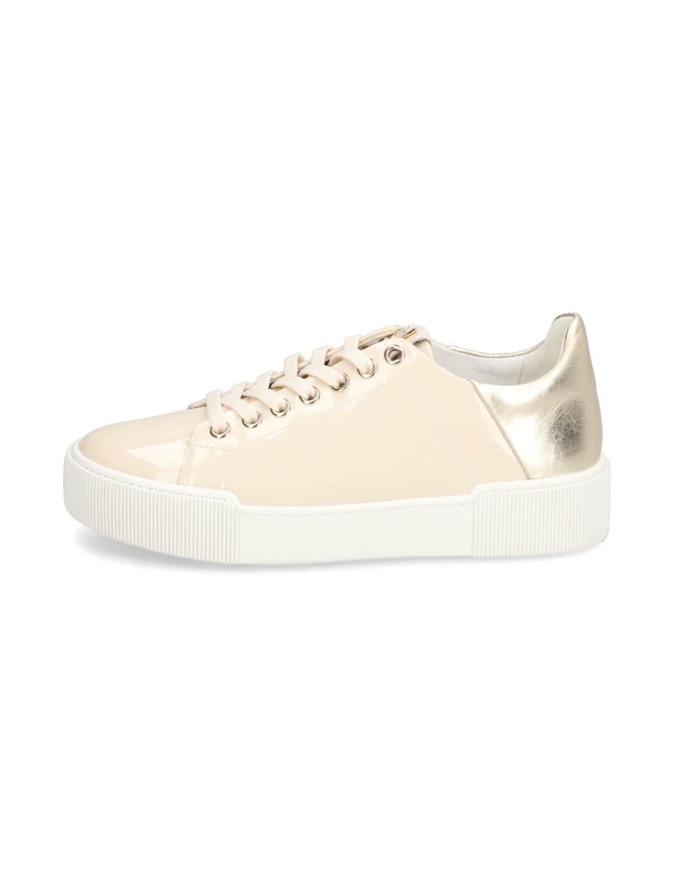 Lederkombination Sneaker