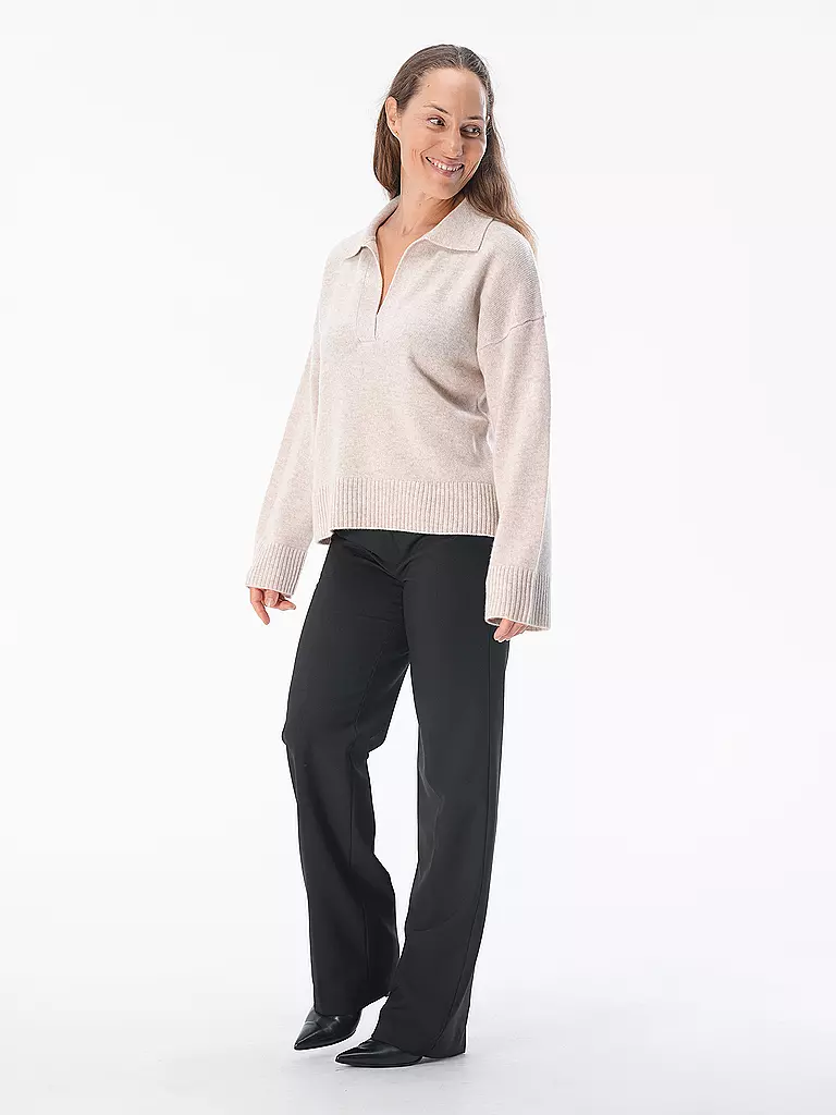 DAVIDA Kaschmirpullover  beige