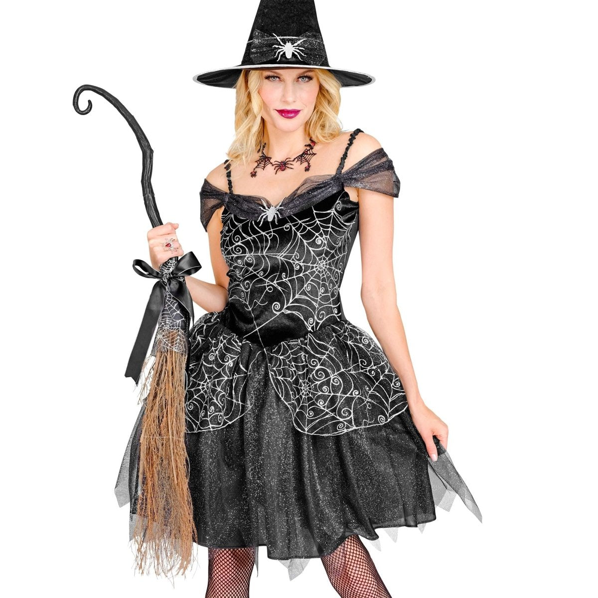 Halloween Heksenbezem Inklapbaar 95cm