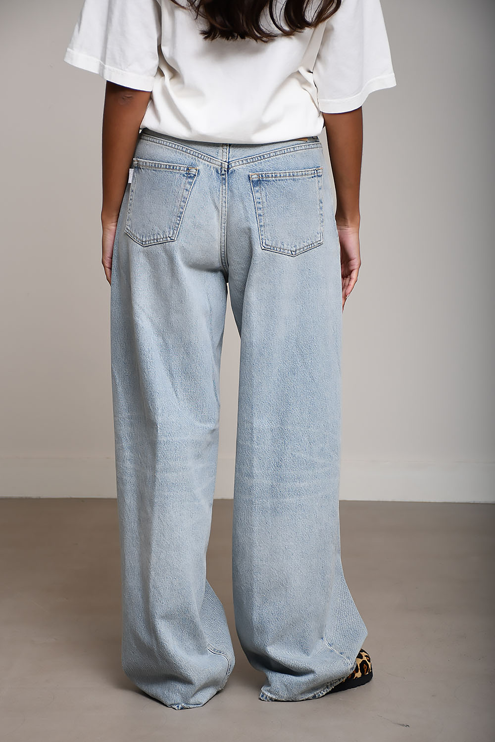 Bethany denim wide leg jeans
