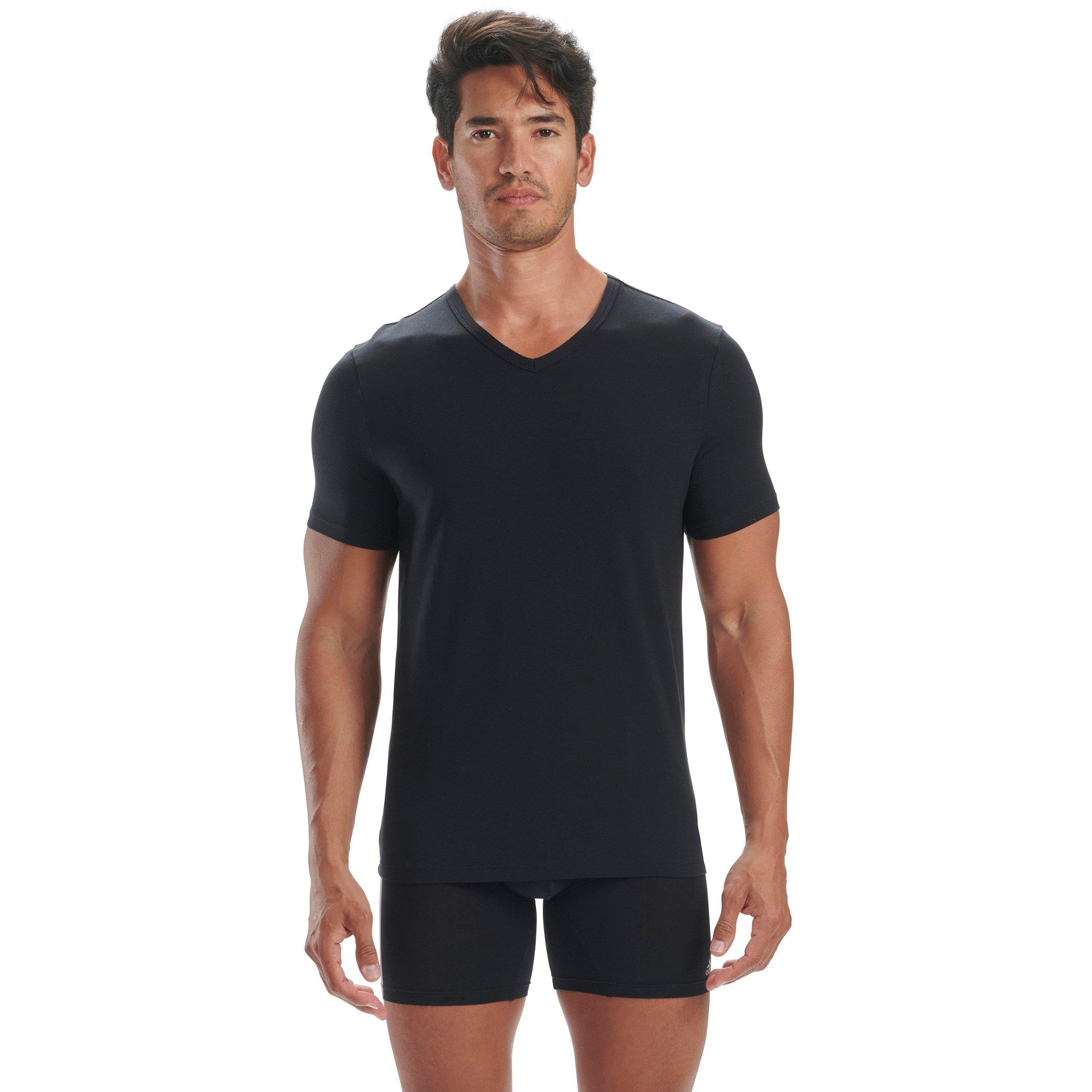 adidas Active Flex 2 Pack Cotton T Shirt Mens