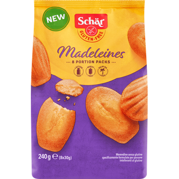 Schär  Madeleines Glutenvrij 8 x 30 g