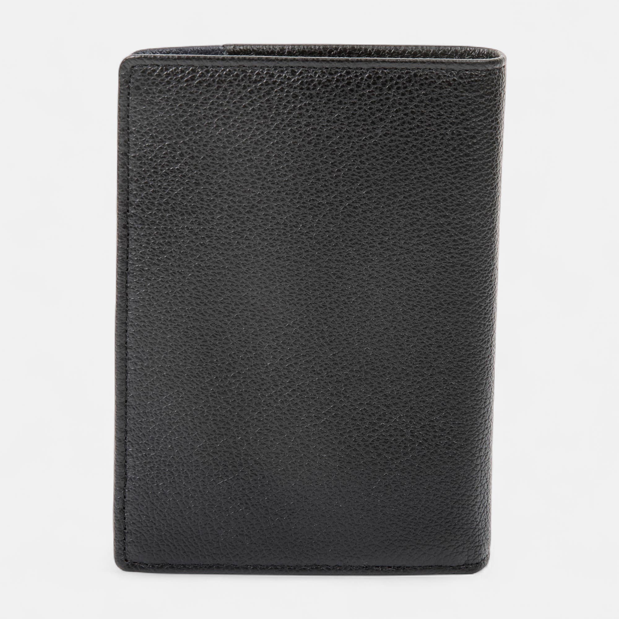 Petite maroquinerie en cuir bleu marine
